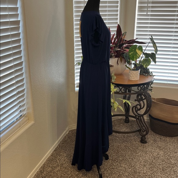 Grecerelle Navy High Low Dress Size M NWT - Picture 7 of 10